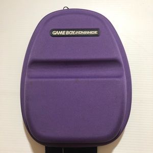 Vintage Game Boy Advance Purple Carrying Case
